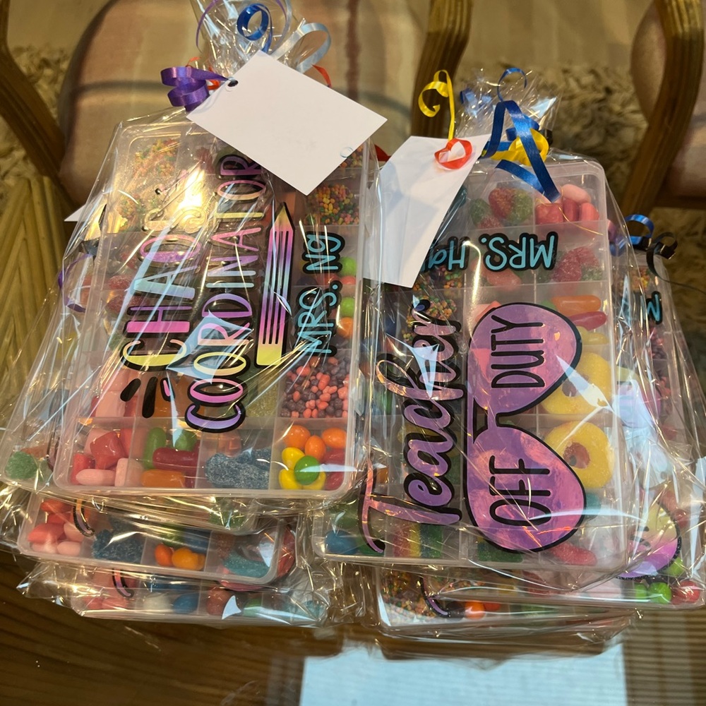 Colorful Party Favor Candy Boxes